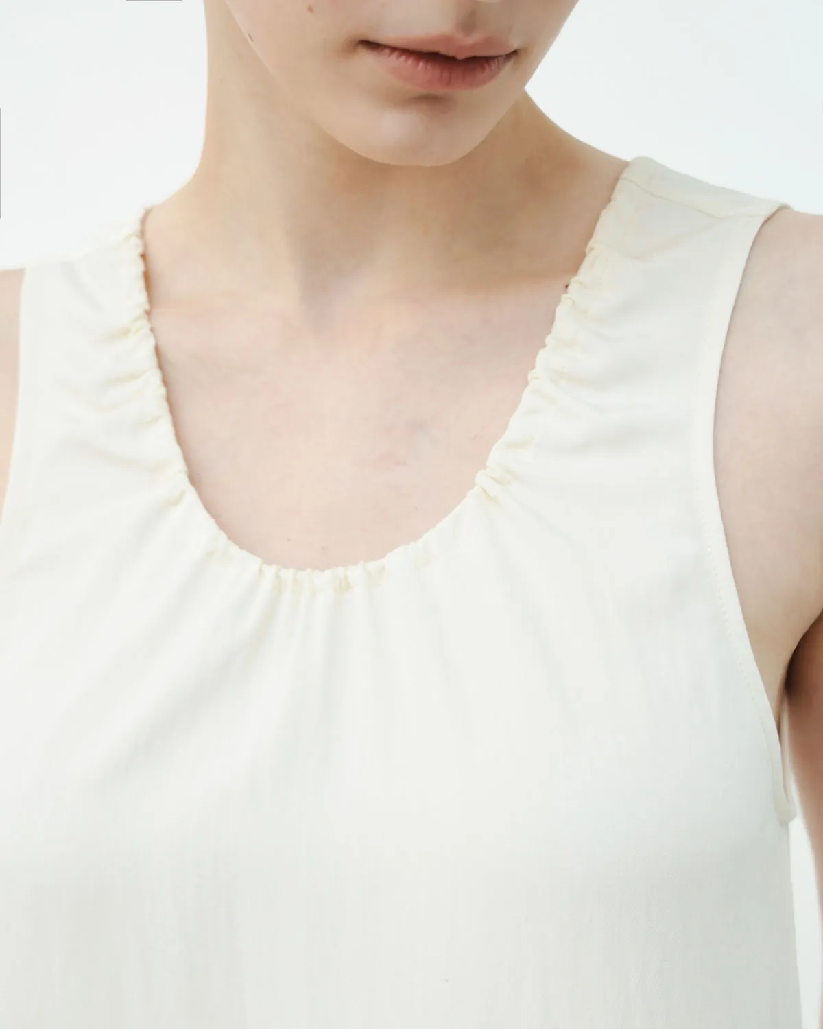TODAYFUL x Studio Doe - Shirred Neck Cocoon Dress