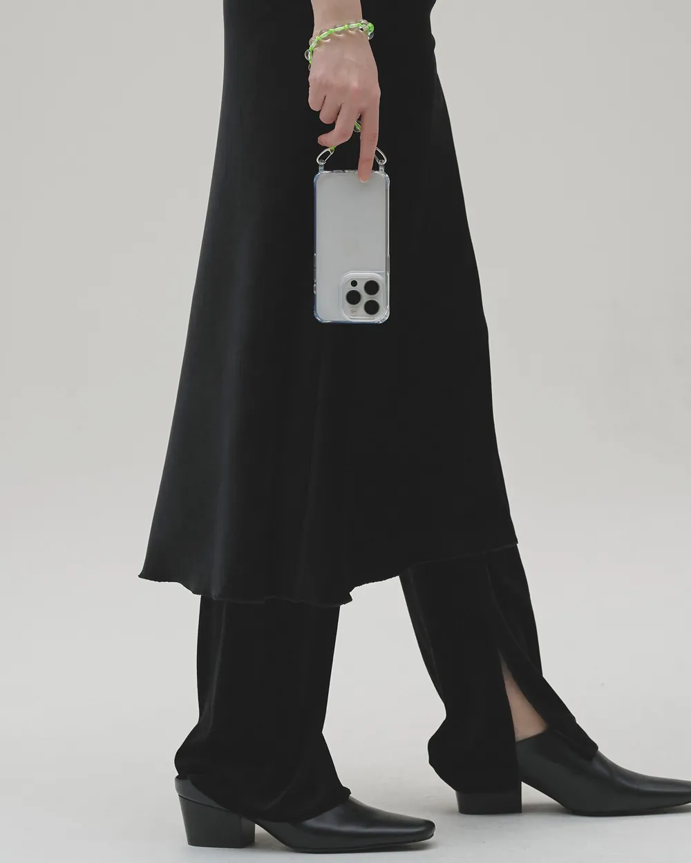 TODAYFUL - Velour Slit Leggings