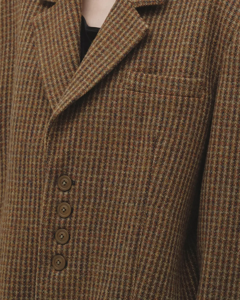 PRE-ORDER] TODAYFUL - Wool100% Check Jacket