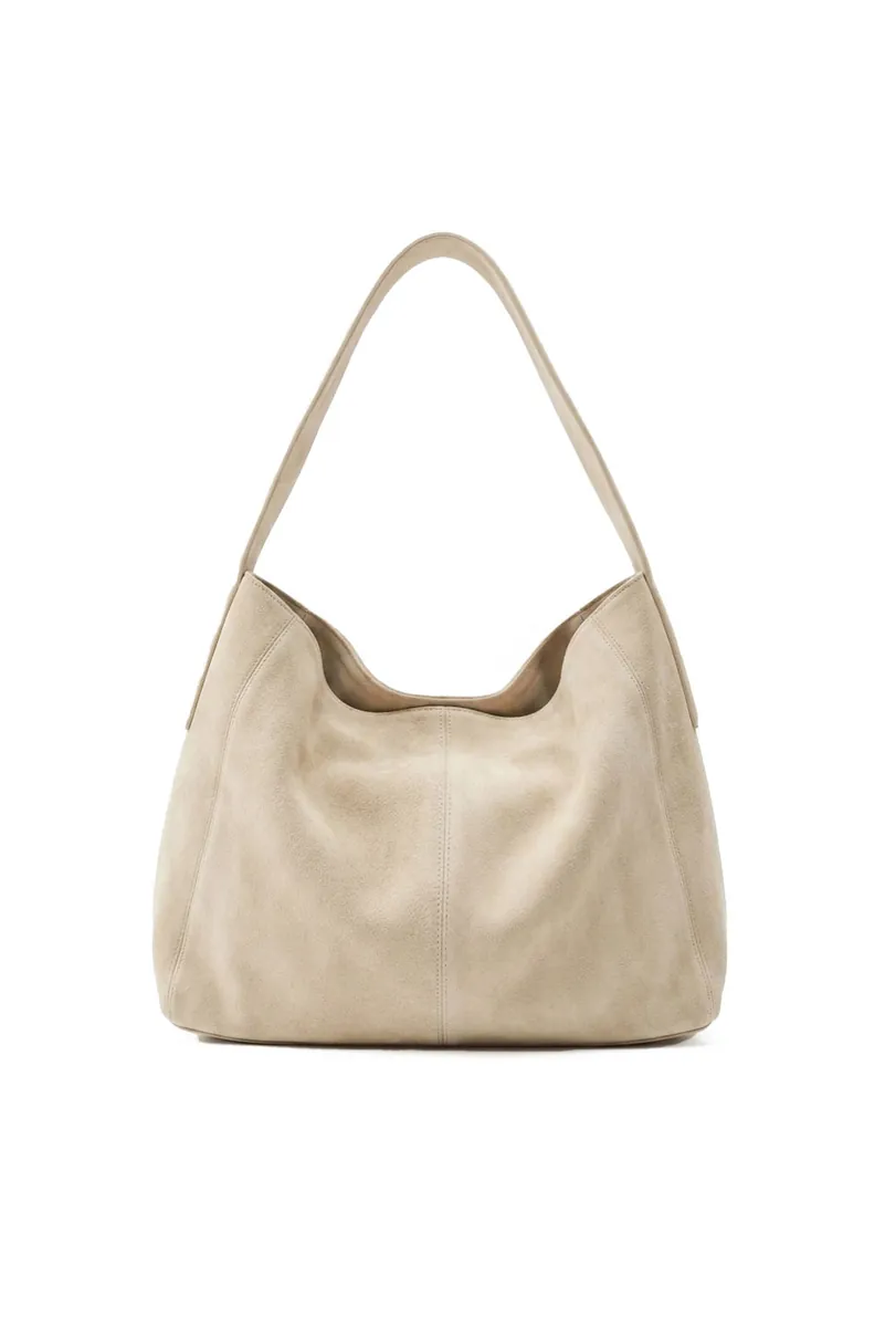 Suede Carryall Tote 麂皮托特包