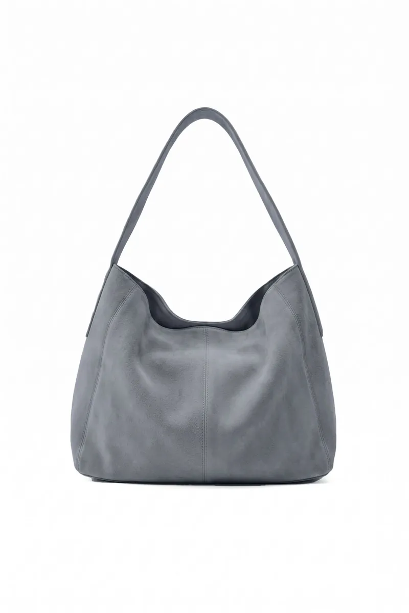 Suede Carryall Tote 麂皮托特包