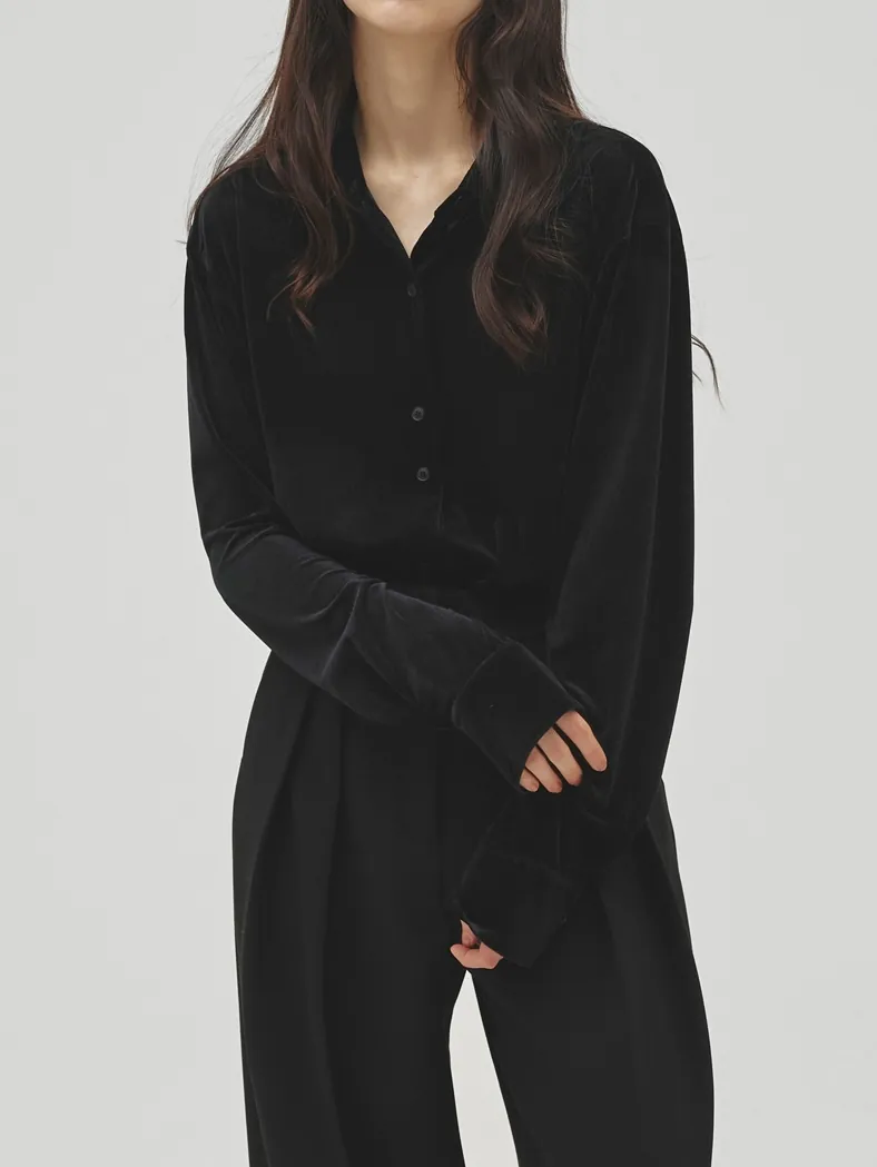 Todayful - Roundhem Velour Shirts