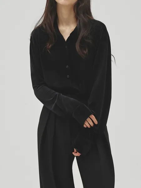 Todayful - Roundhem Velour Shirts