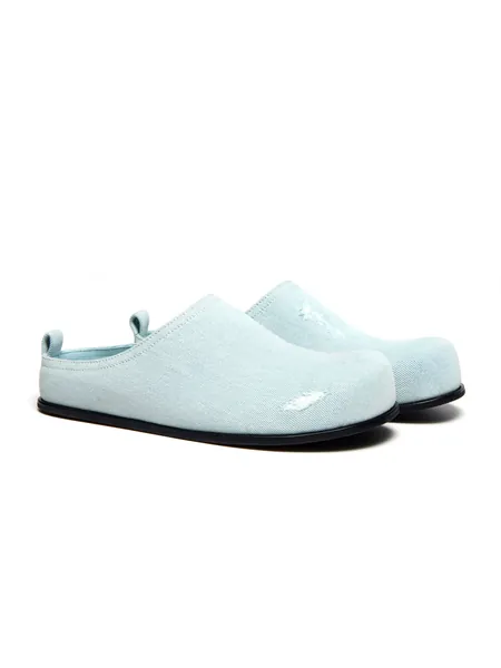 Studio Doe - Round Head Denim Muller Shoes