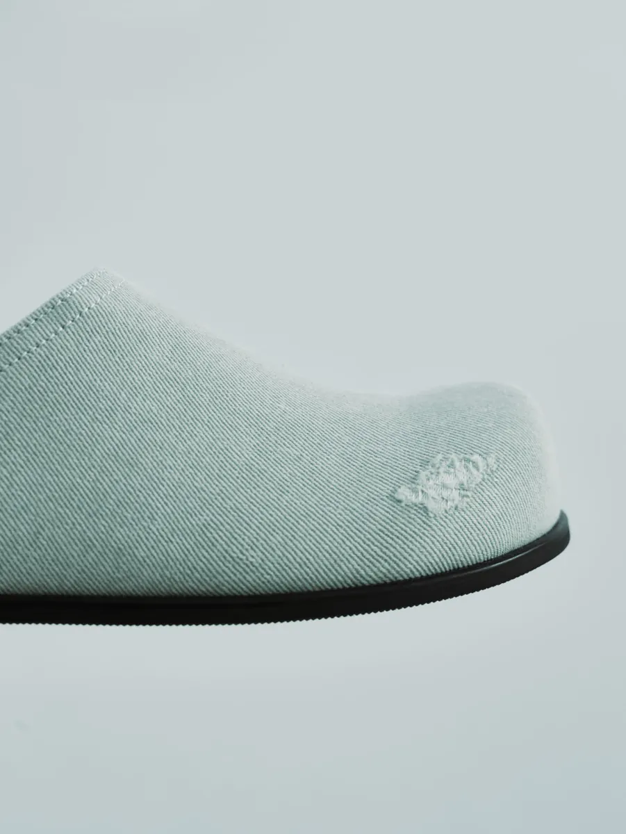 Studio Doe - Round Head Denim Muller Shoes