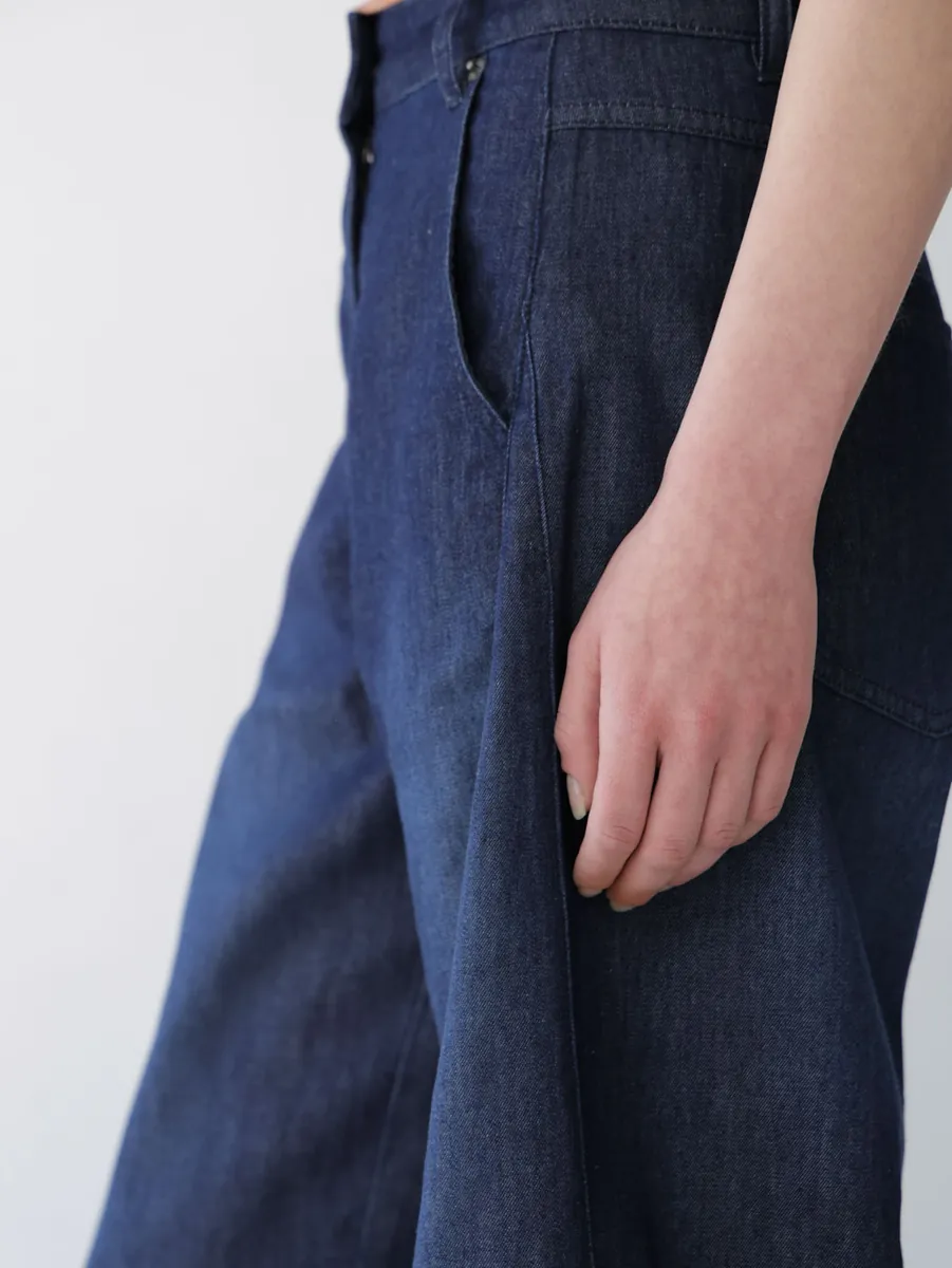 Soft Habit - 輕挺丹寧繭型褲 2.0