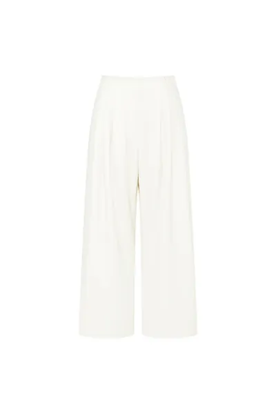 Triple-Pleated Low-Rise Wide-Leg Trousers 4.0