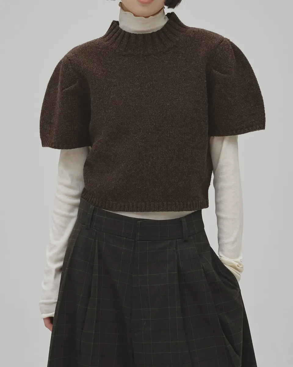 [Autumn Preorder] Wool 100% Puffsleeve Knit