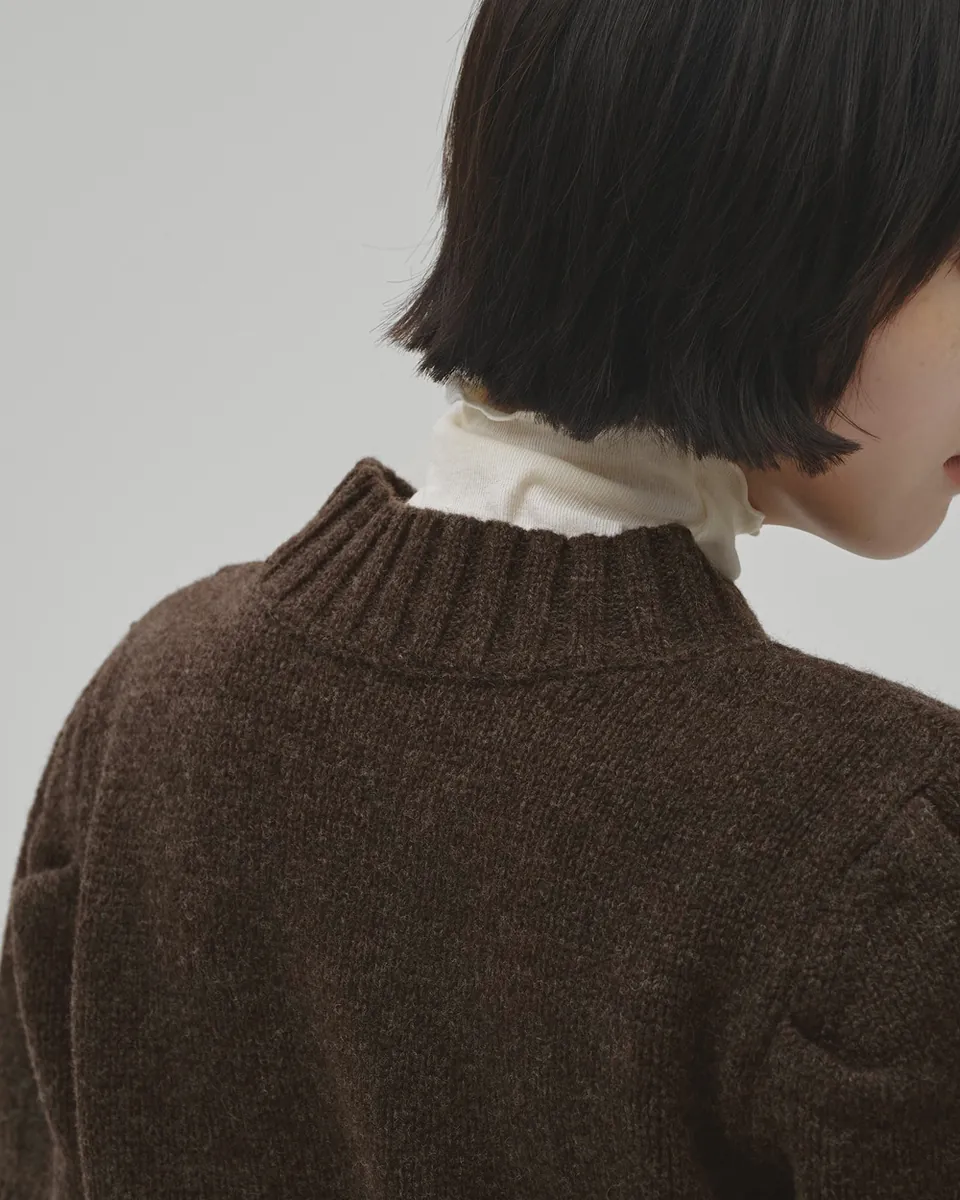 [Autumn Preorder] Wool 100% Puffsleeve Knit