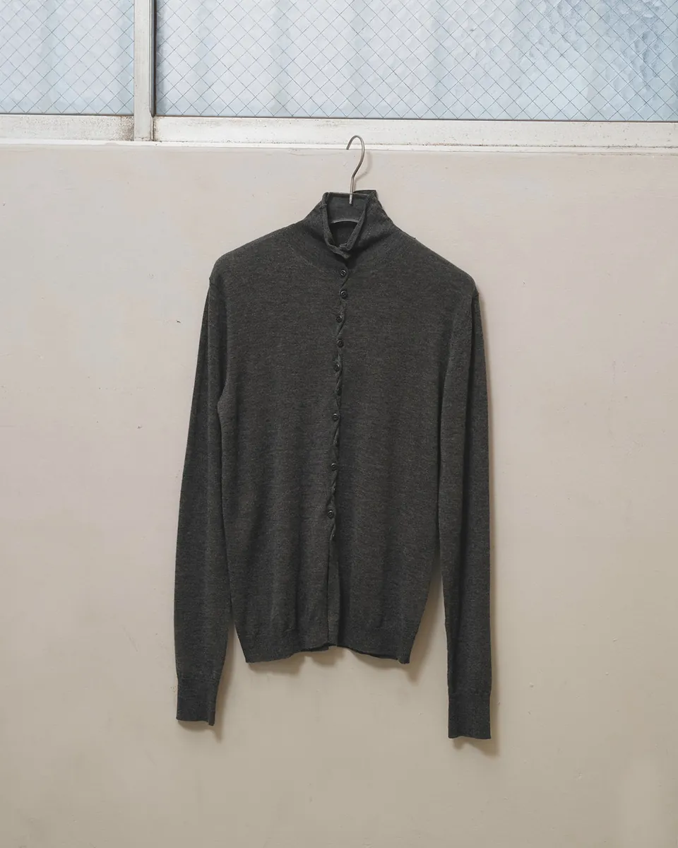 [Autumn New Preorder] Turtleneck Button Knit