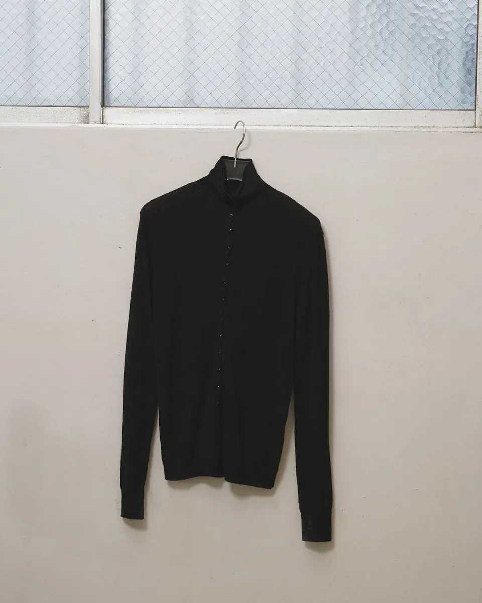 [Autumn New Preorder] Turtleneck Button Knit