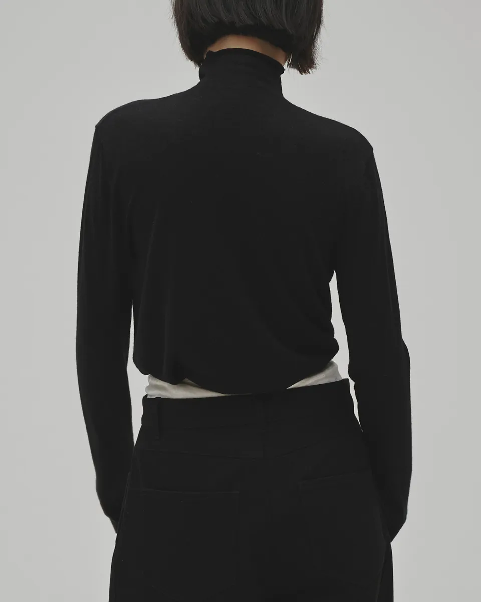 [Autumn New Preorder] Turtleneck Button Knit