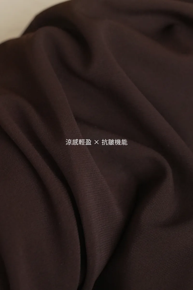 緞光冰絲美腿西褲
