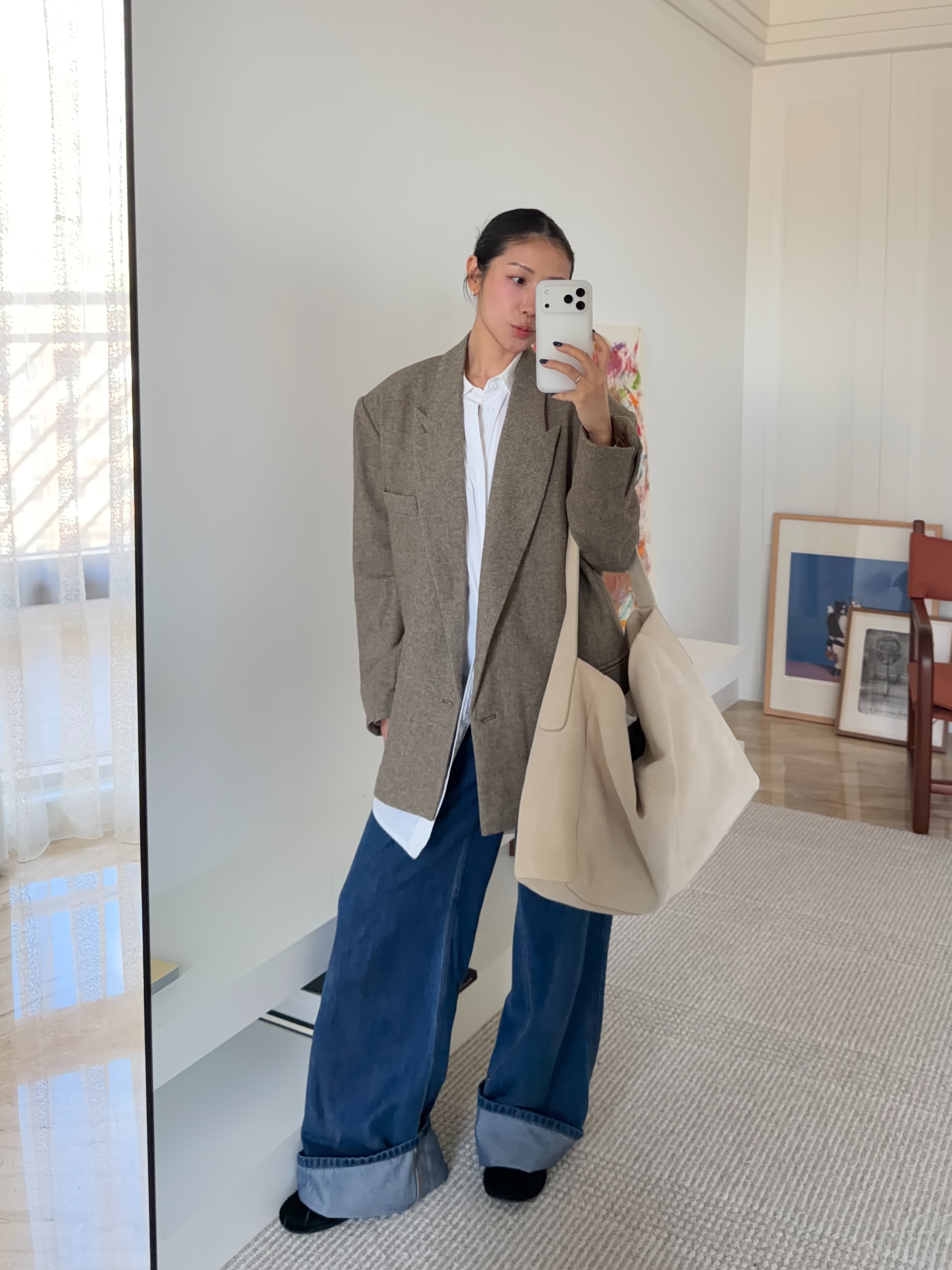 2026.09 Suede Carryall Tote 麂皮托特包