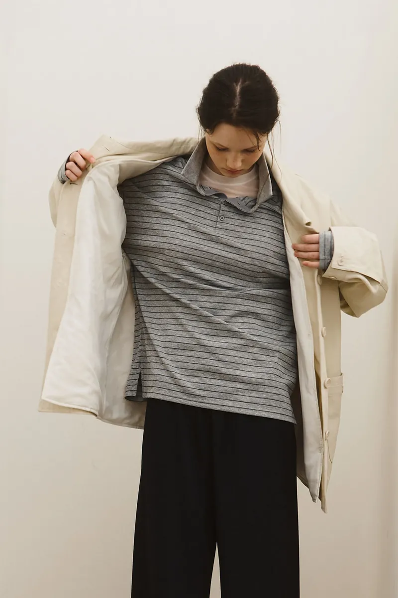 2-in-1 Multi-Pocket Washed Cotton Jacket