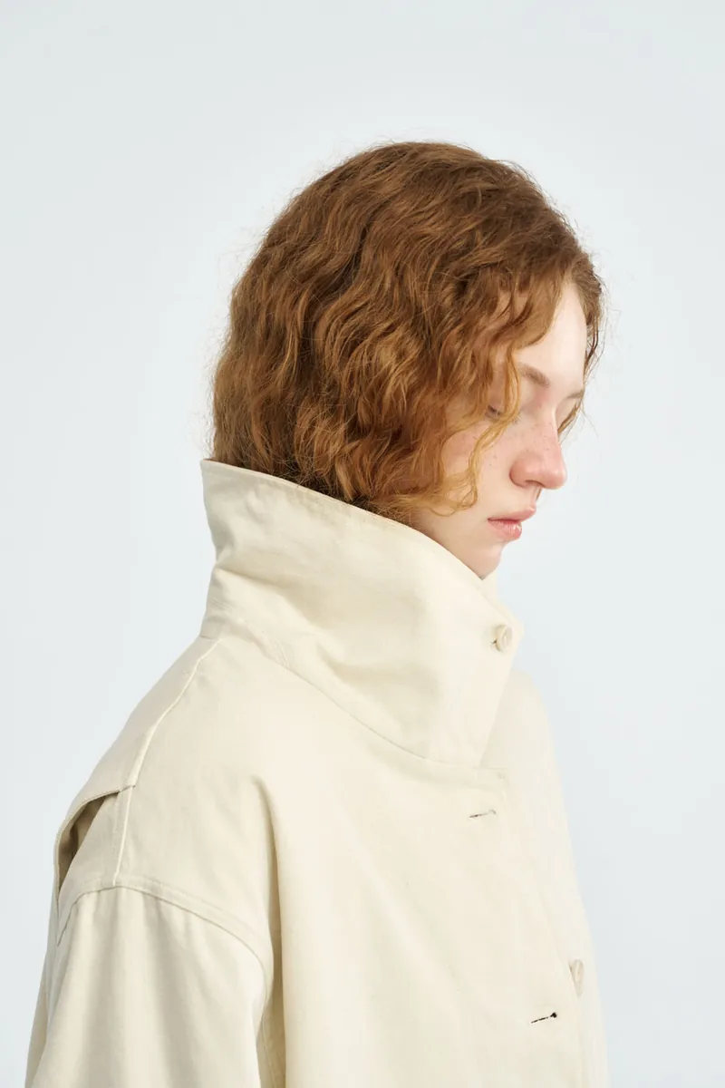 2-in-1 Multi-Pocket Washed Cotton Jacket