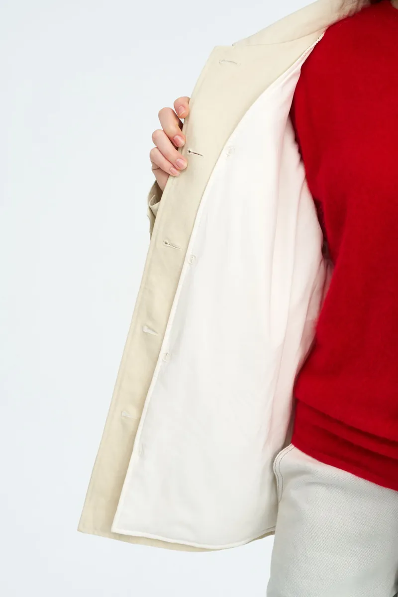 2-in-1 Multi-Pocket Washed Cotton Jacket