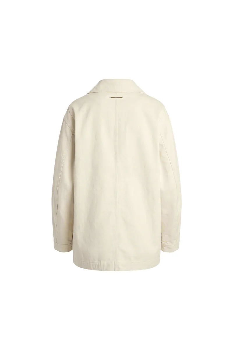 2-in-1 Multi-Pocket Washed Cotton Jacket