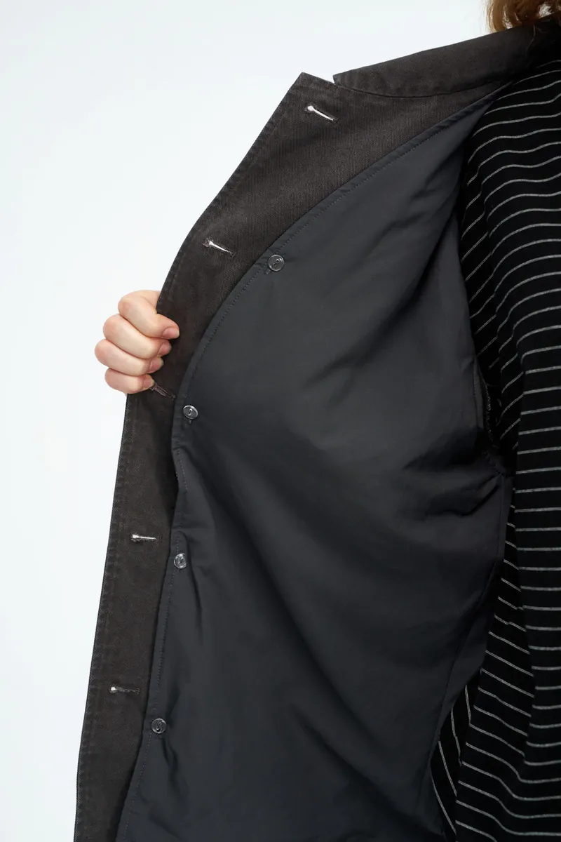 2-in-1 Multi-Pocket Washed Cotton Jacket