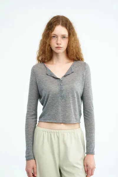 Merino Blend Henley