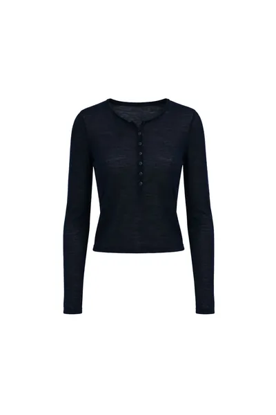 Merino Blend Henley