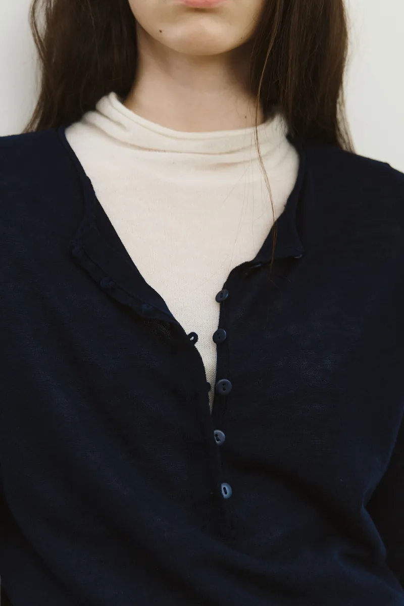 Merino Blend Henley