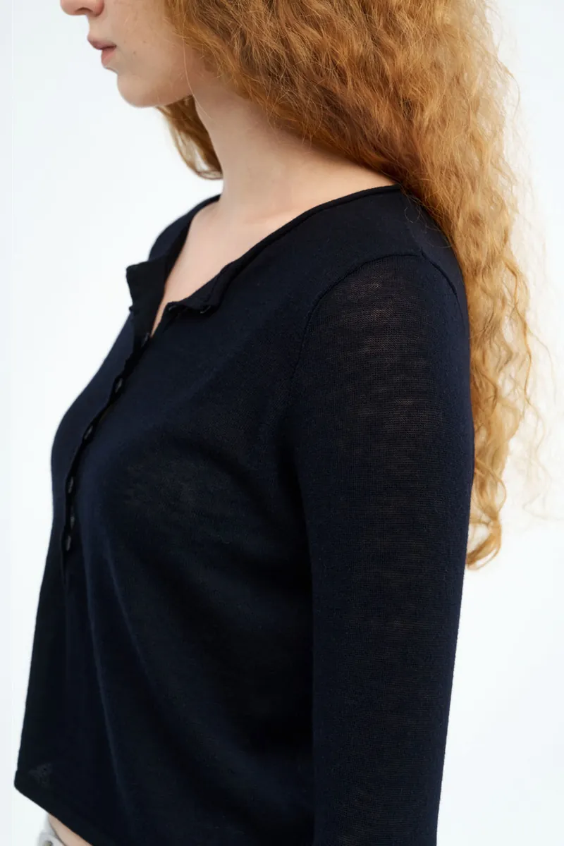Merino Blend Henley
