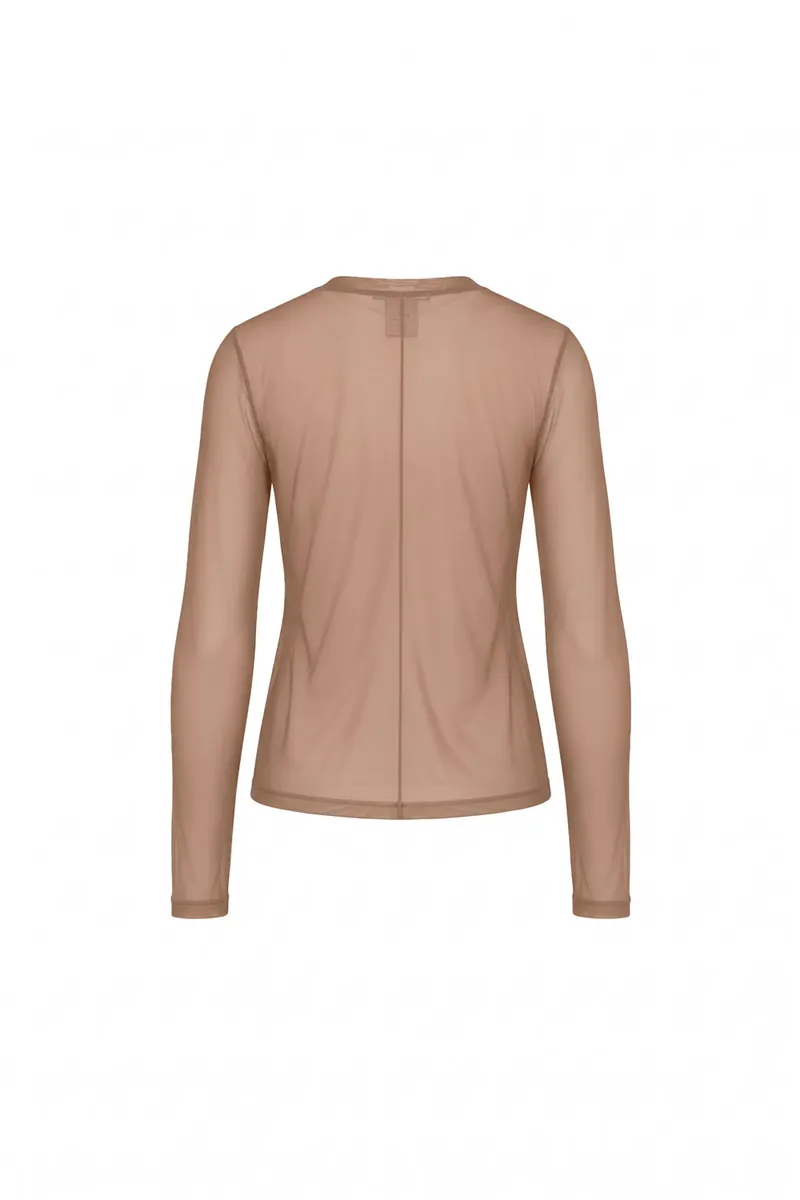 Sheer Mesh Top