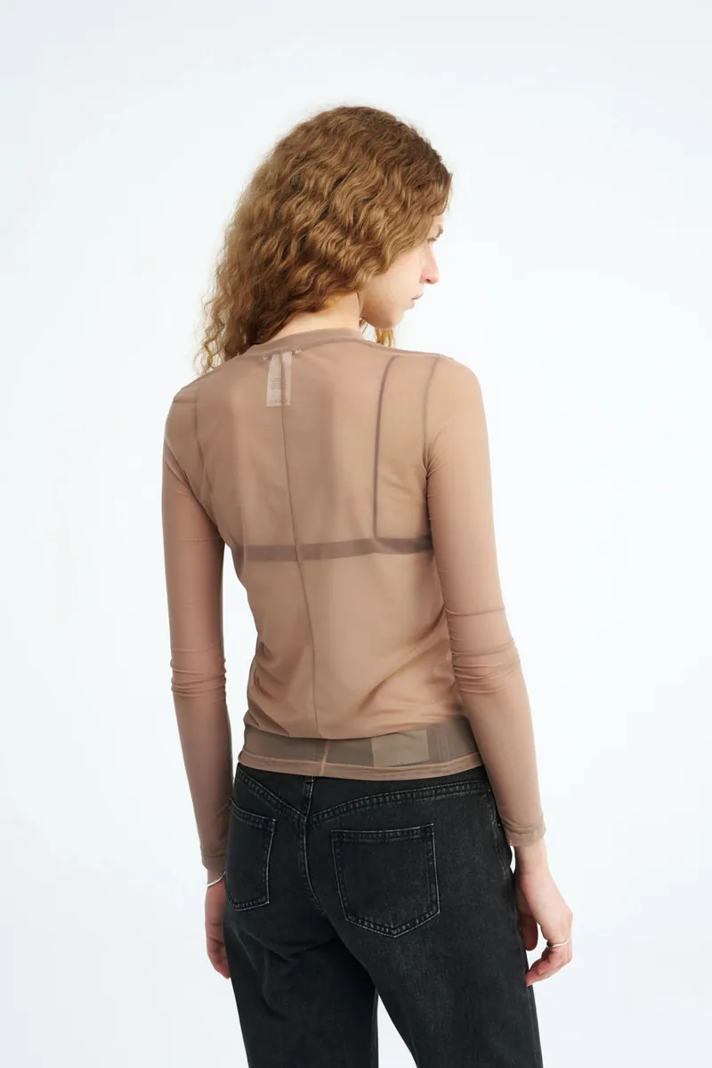 Sheer Mesh Top