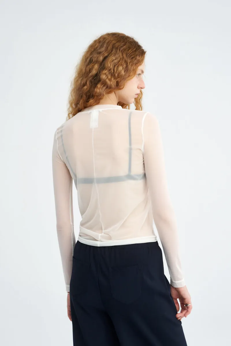 Sheer Mesh Top