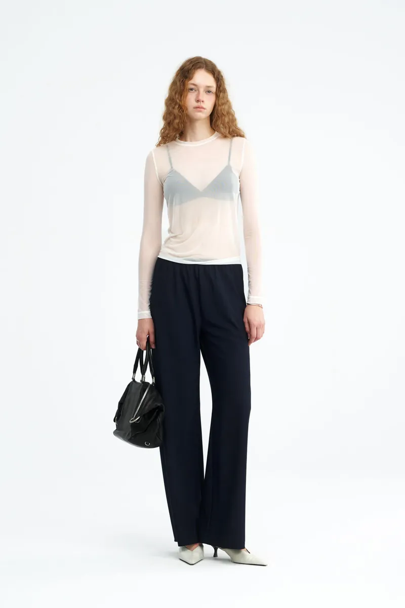 Sheer Mesh Top