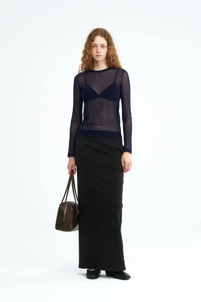 Sheer Mesh Top