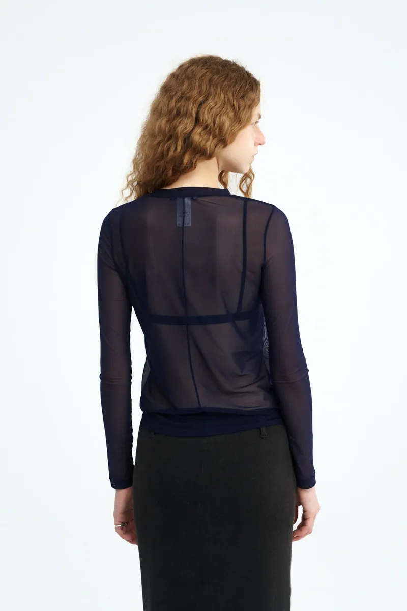 Sheer Mesh Top