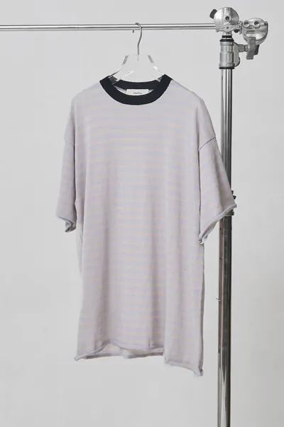 [春夏新品預訂] Border Halfsleeve Knit