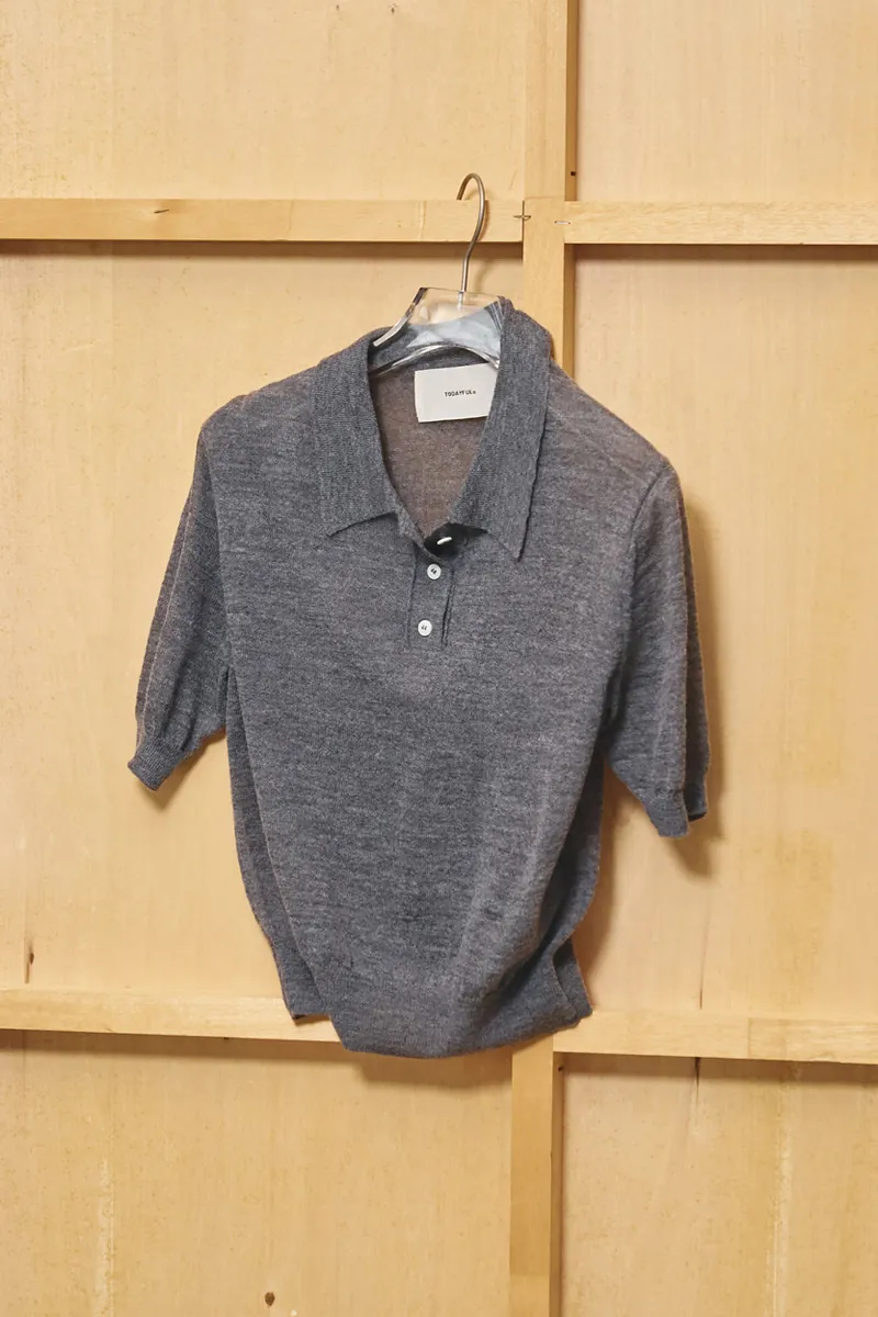 [春夏新品預訂] Mohair Knit Polo