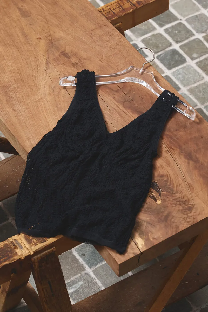 [春夏新品預訂] Shrink Lace Tanktop