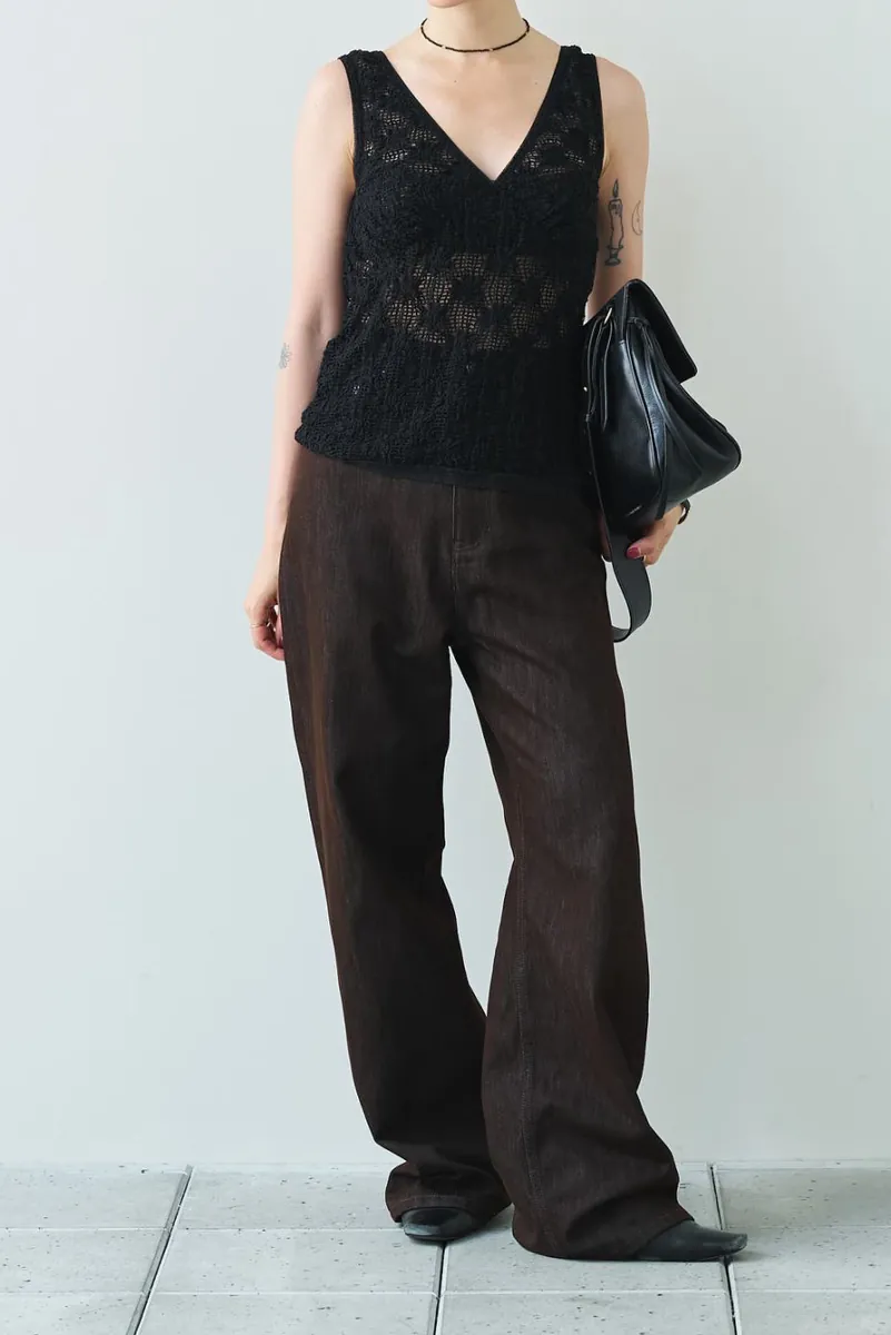 [春夏新品預訂] Shrink Lace Tanktop