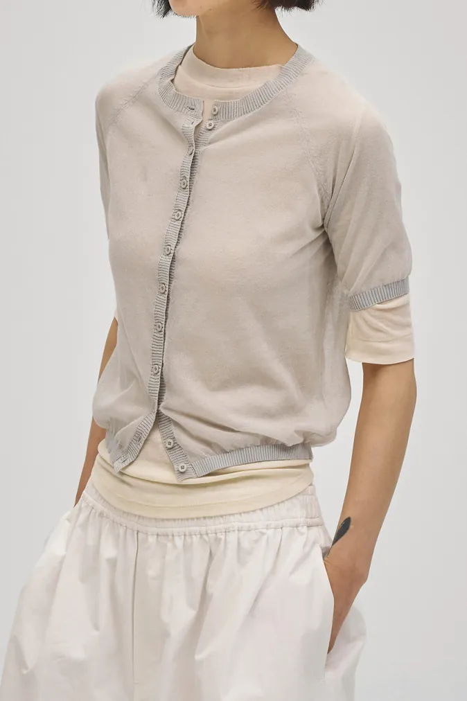 [春夏新品預訂] Sheer Knit Cardigan