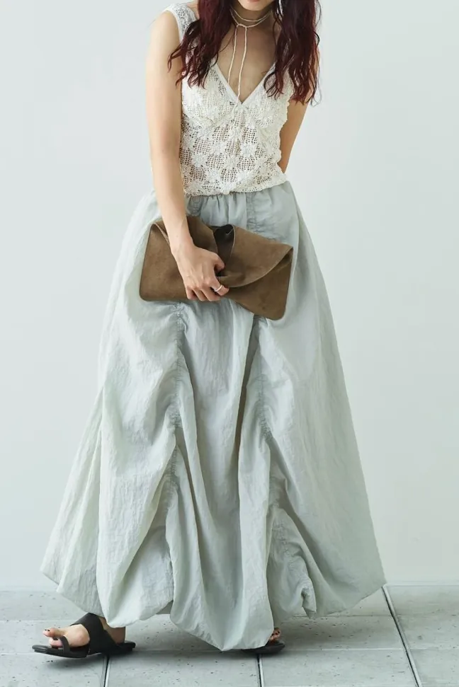 [春夏新品預訂] Nylon Ripstop Skirt