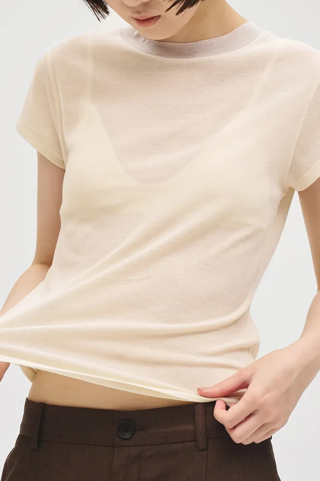 [春夏新品預訂] Sheer Fraice T-shirts