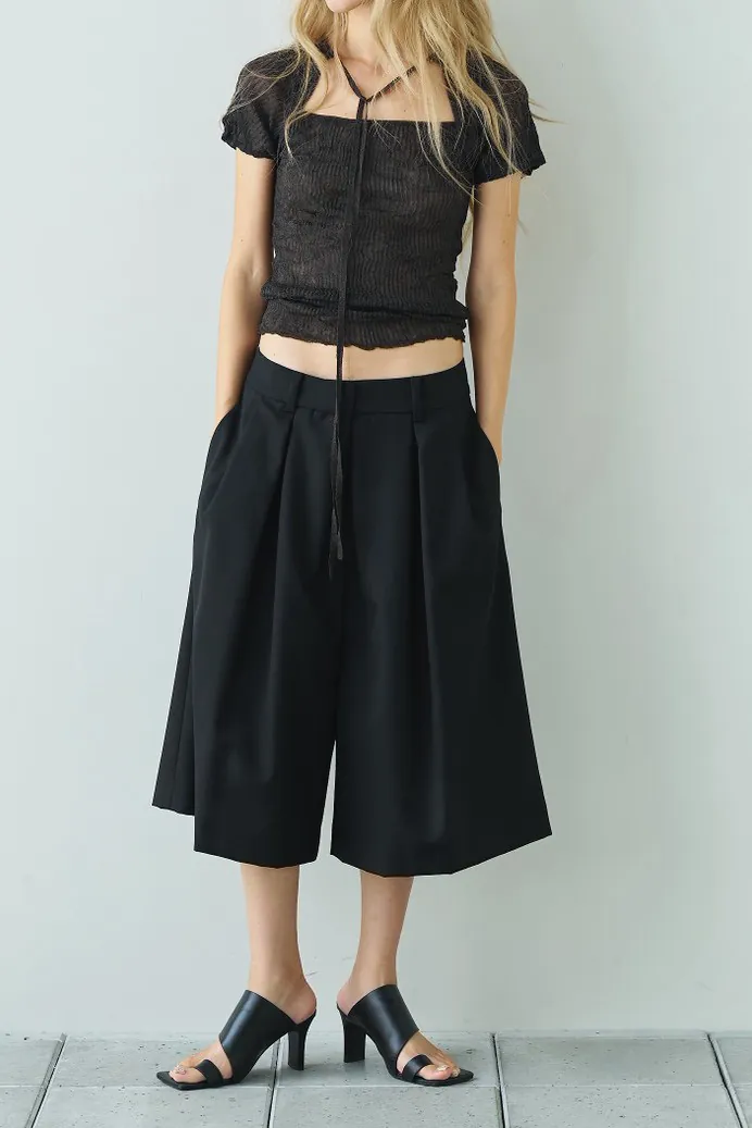 [春夏新品預訂] Twill Bermuda Pants