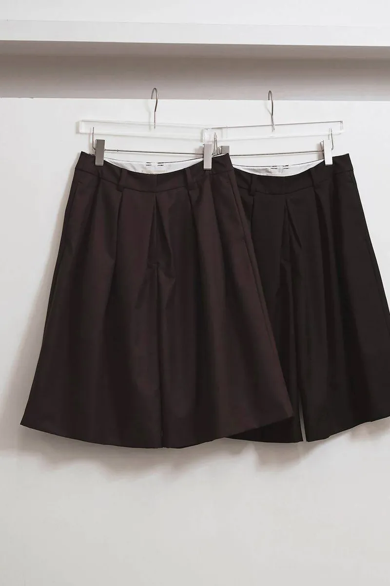 [春夏新品預訂] Twill Bermuda Pants