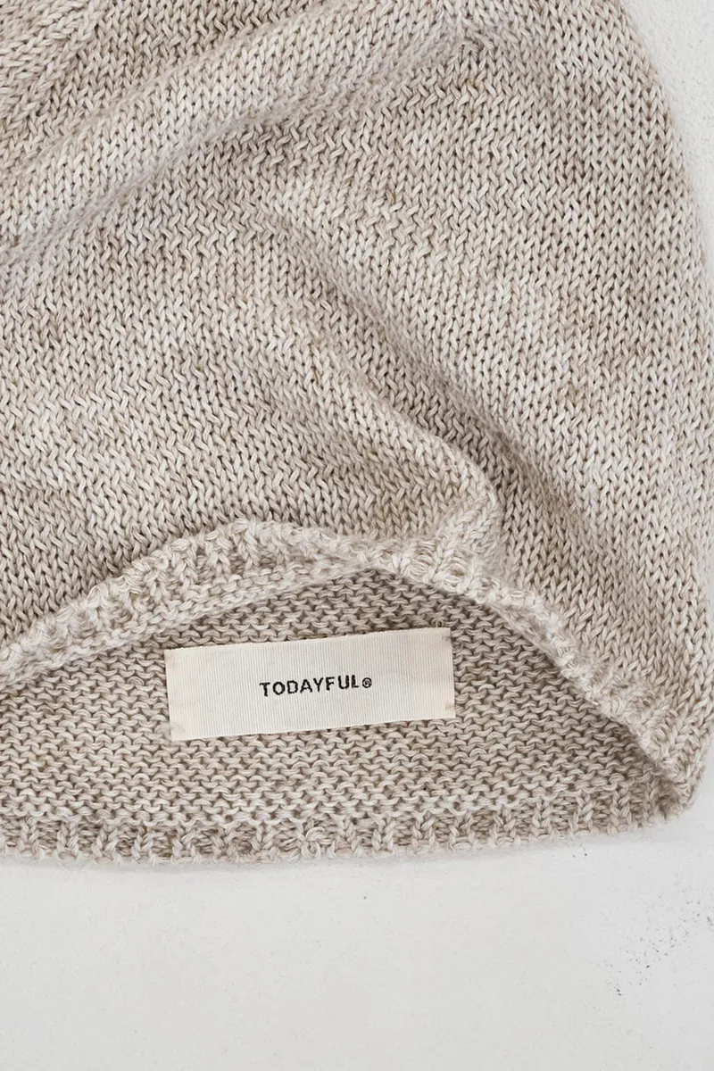 [春夏新品預訂] Linen Knit Beanie