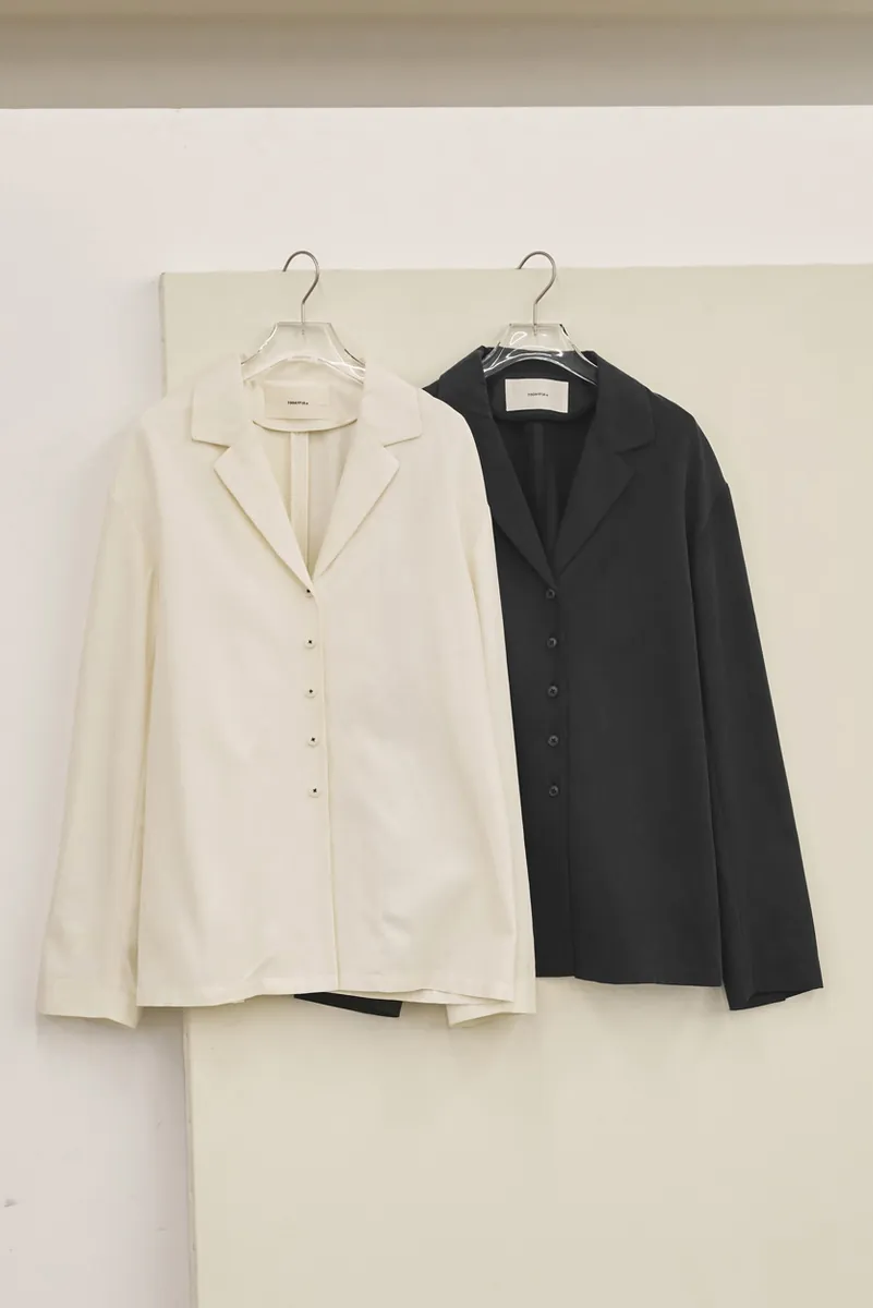 [春夏新品預訂] Satin Shirts Jacket