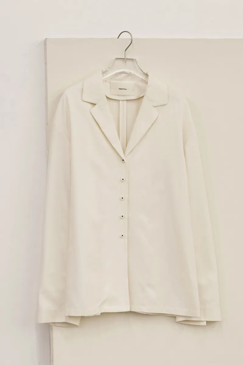 [春夏新品預訂] Satin Shirts Jacket