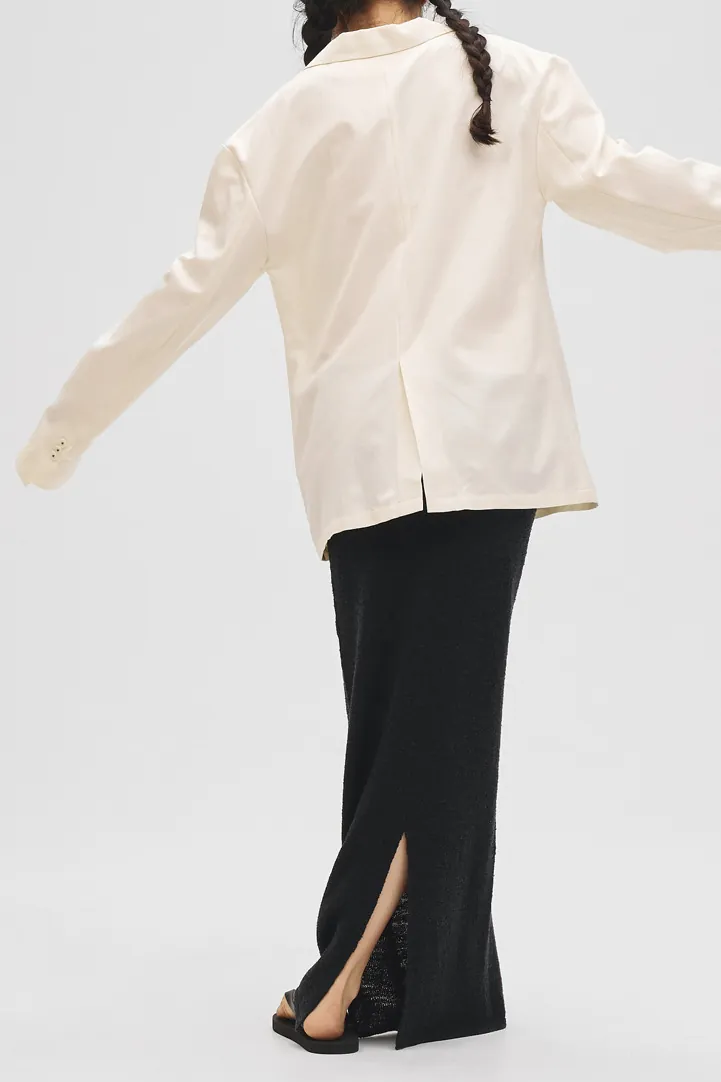 [春夏新品預訂] Satin Shirts Jacket