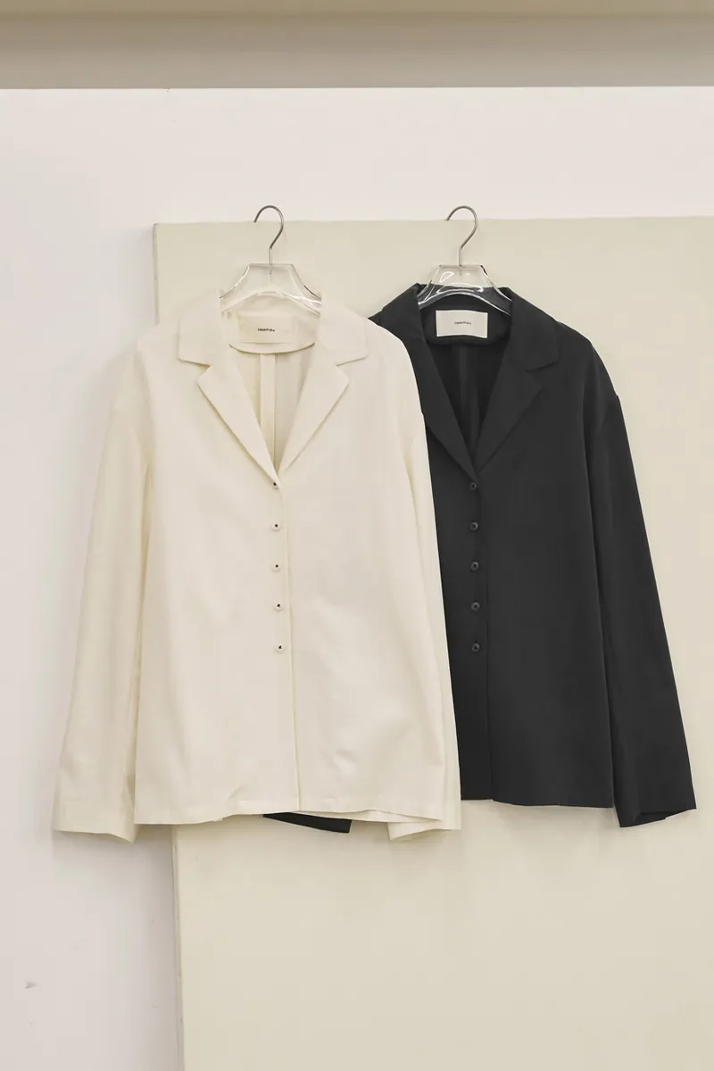 [春夏新品預訂] Satin Shirts Jacket