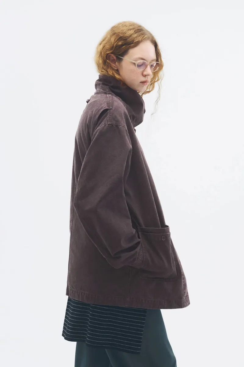2-in-1 Multi-Pocket Washed Cotton Jacket