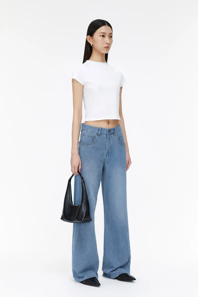 Soft Habit Knit Flare Jeans