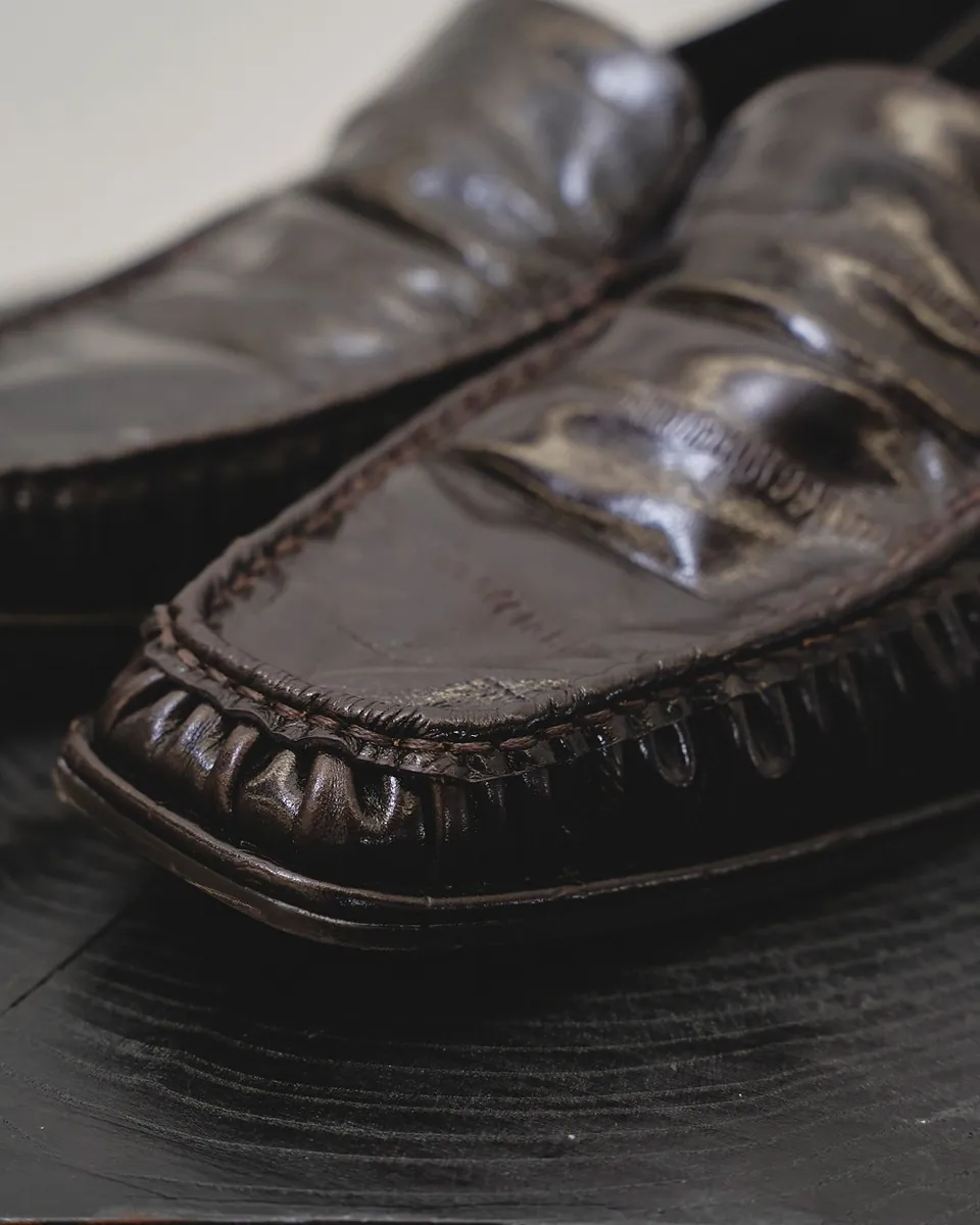 Squaretoe Gather Loafers